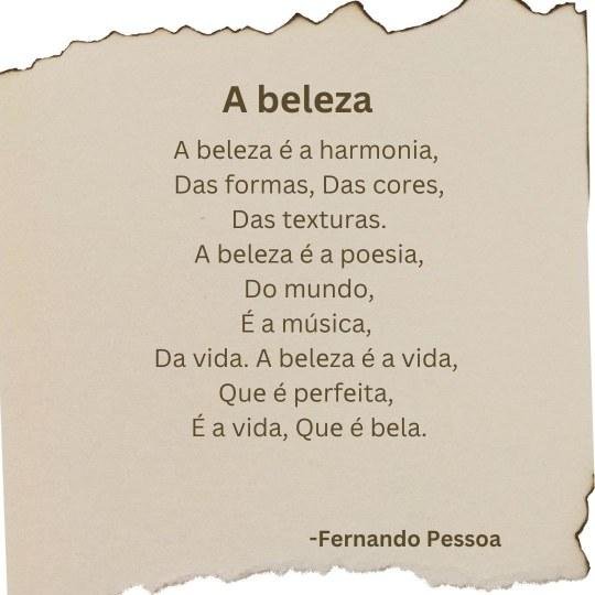 Arte poética de Fernando Pessoa ilustrando pensamentos sobre a vida